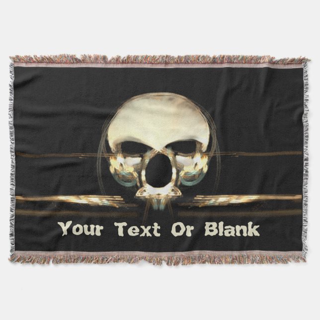 The Dawn of Man Throw Blanket (Front)