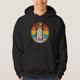 The Dawn Vintage Retro Cavalier King Charles Spani Hoodie