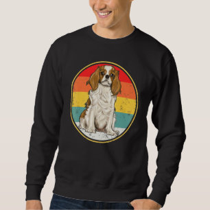 The Dawn Vintage Retro Cavalier King Charles Spani Sweatshirt