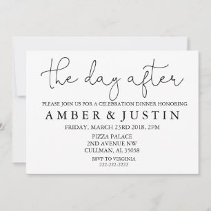The Day After   Invitation