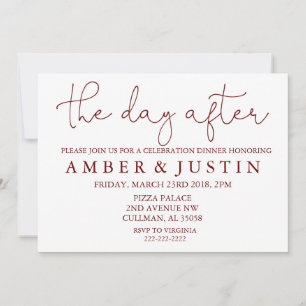 The Day After   Invitation