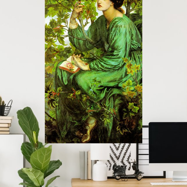 The Day Dream, fine art, Poster (Home Office)