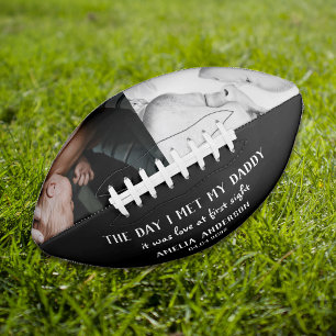 The Day I Met My Daddy Photo First Father's Day Football