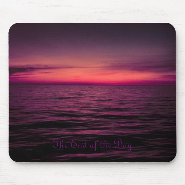 The Day is Over Mouse Pad (Front)