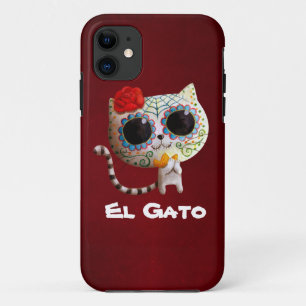 The Day of The Dead Cute Cat Case-Mate iPhone Case