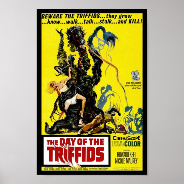 THE DAY OF THE TRIFFIDS POSTER (Front)