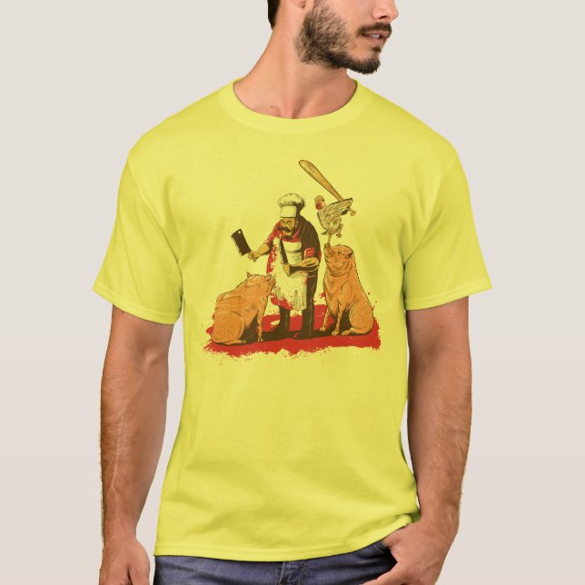 The Day That Food Fought Back T-Shirt (Front)