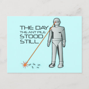 The Day the Ant Pile Stood Still Postcard