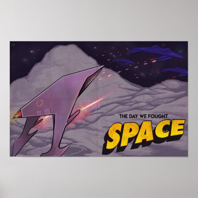 The Day We Fought Space - Vesta Battle Poster (Front)