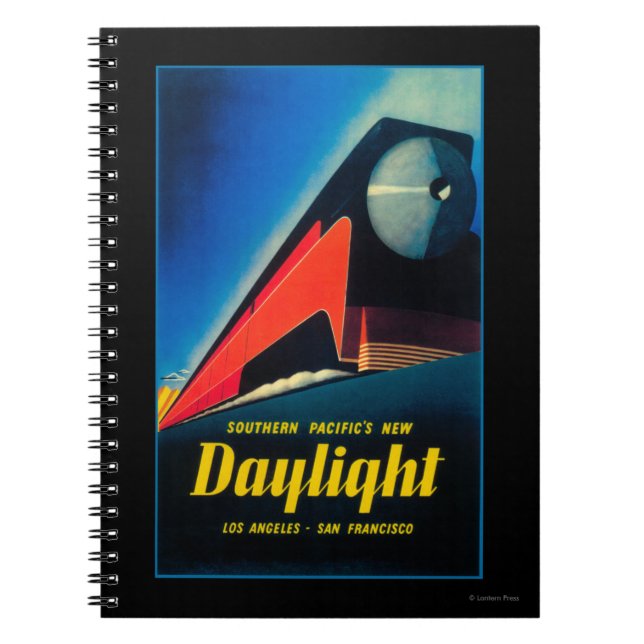 The Daylight Train Promotional Poster Notebook (Front)
