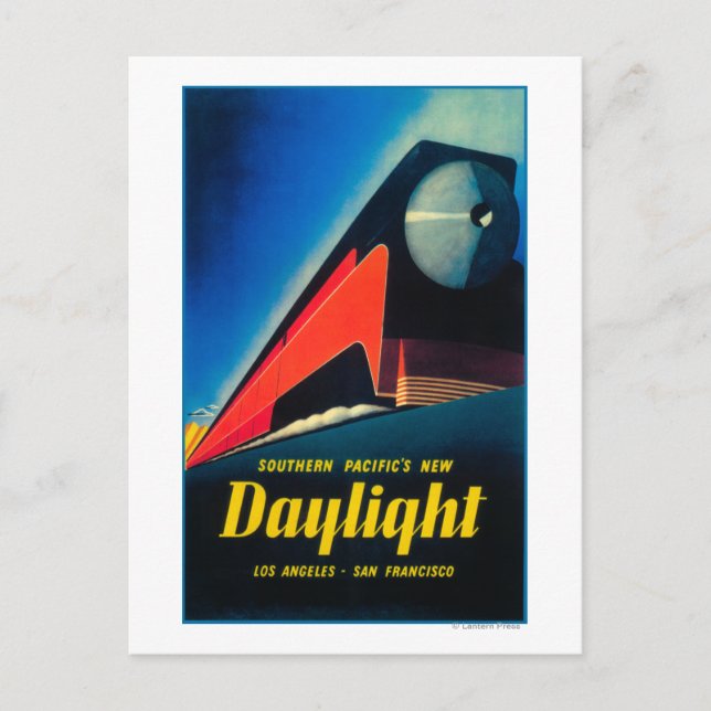 The Daylight Train Promotional Poster Postcard (Front)