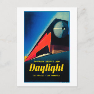 The Daylight Train Promotional Poster Postcard