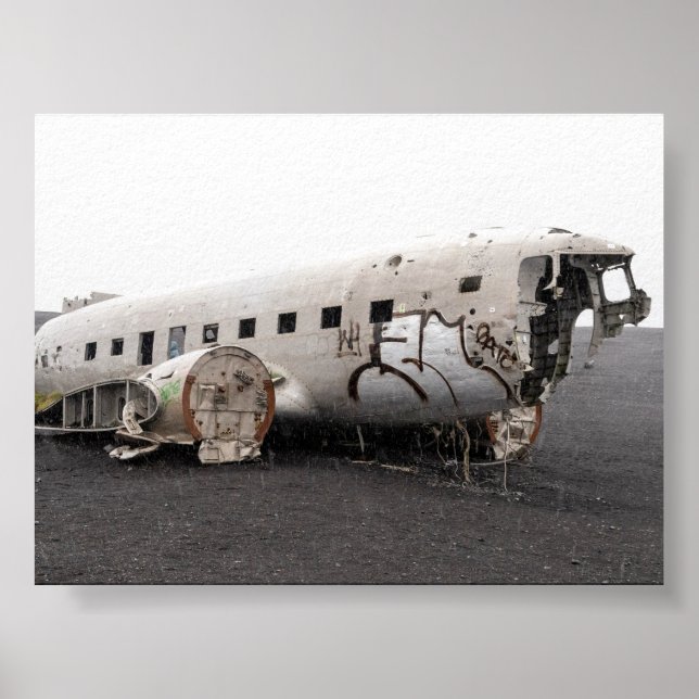 The DC9 plane wreck Poster (Front)