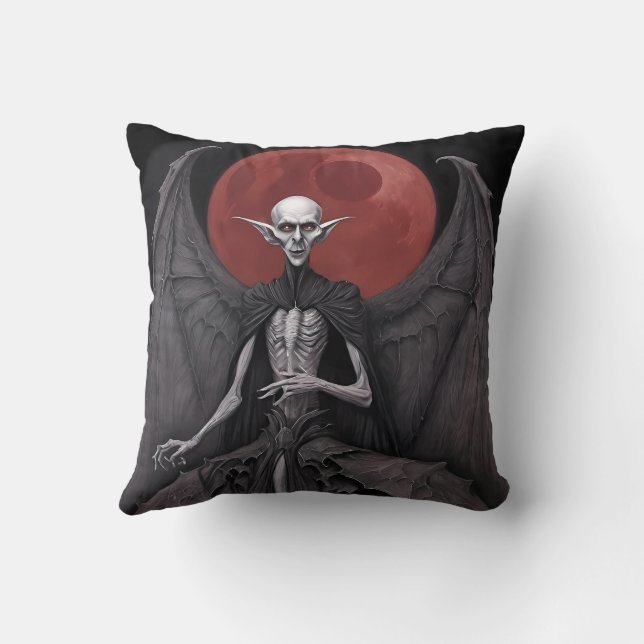 The Dead and the Underdead Cushion (Back)