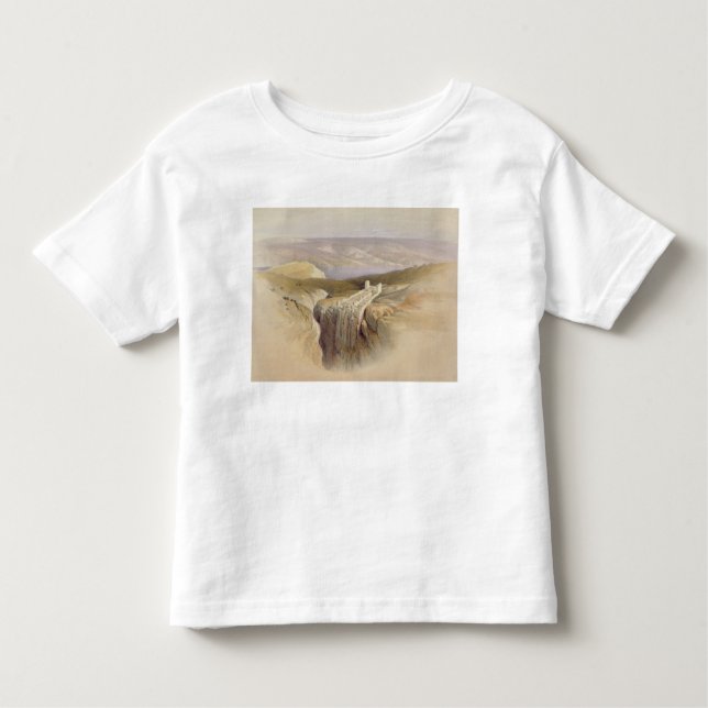 The Dead Sea looking towards Moab, Volume II Toddler T-Shirt (Front)