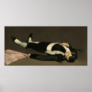 The Dead Toreador - Edouard Manet Fine Art Poster