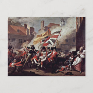 The Death Of Major Peirson By John Singleton Cople Postcard