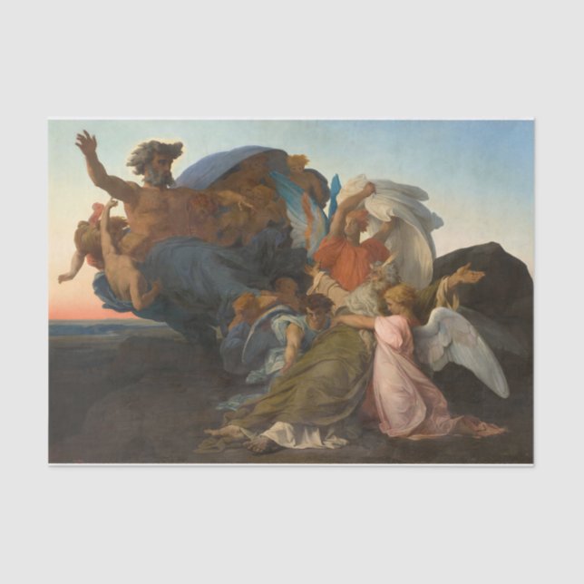 The Death of Moses by Alexandre Cabanel Tissue Paper (Front)