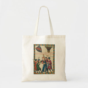 The Death Of Reinmar von Brennenberg Mediaeval Art Tote Bag
