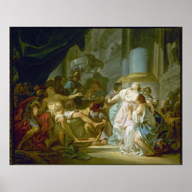 The Death of Seneca, David Poster (Front)