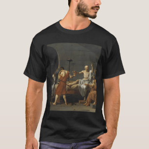 The Death Of Socrates By Jacques-Louis David T-Shirt