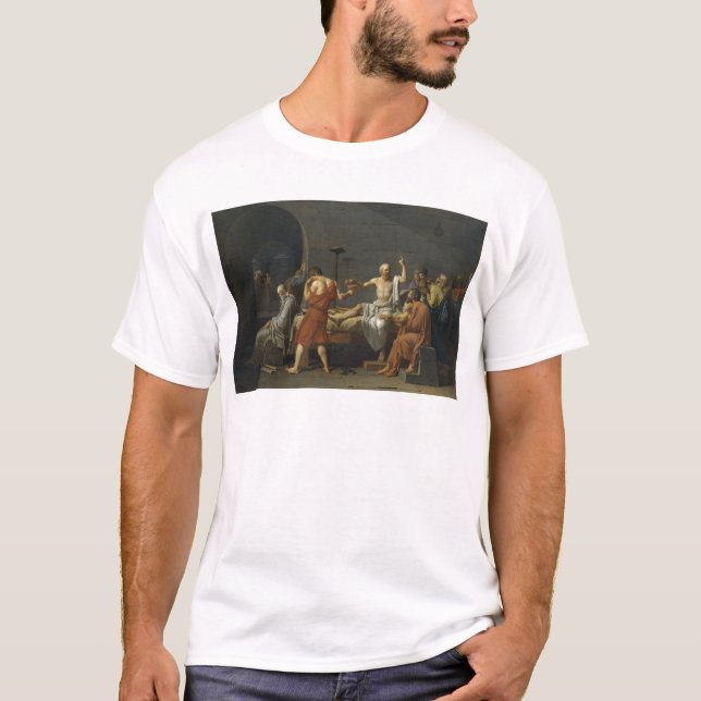 The Death of Socrates T-Shirt (Front)
