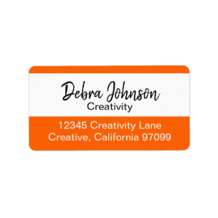 The Debra Professional Classic Modern Stripes Label