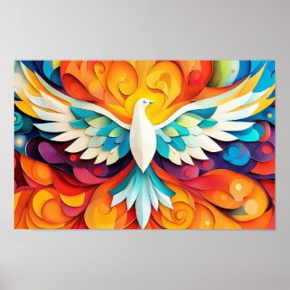 The Decent of the Holy Spirit Poster