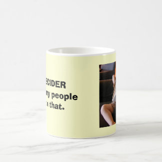 THE DECIDER COFFEE MUG