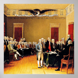 The Declaration of Independence Poster