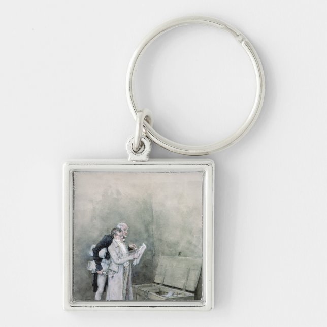 The Deed Chest Key Ring (Front)