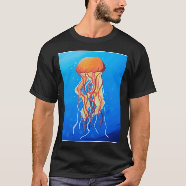 The Deep Glow Jelly Fish T-Shirt (Front)