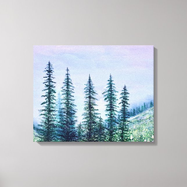 The Deepest Valley Canvas Print (Front)