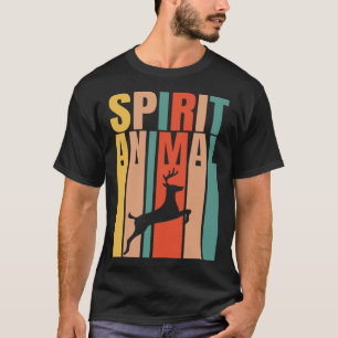 The Deer Is My Spirit Animal Retro T-Shirt