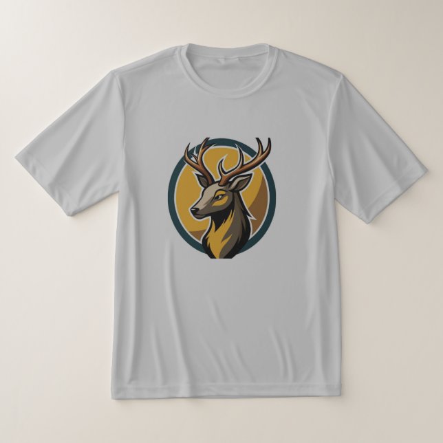 The Deer t-shirt logo (Laydown)