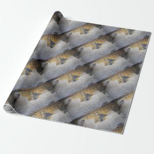 The Deesis Mosiac Upper Gallery Hagia Sophia Wrapping Paper