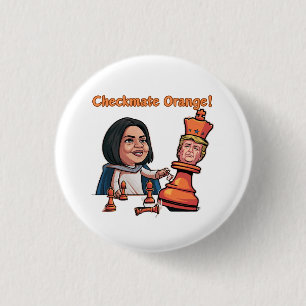 The Defeat Of The Orange King 3 Cm Round Badge