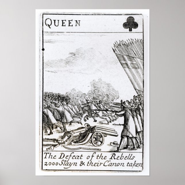 The Defeat of the Rebels at  Battle of Poster (Front)