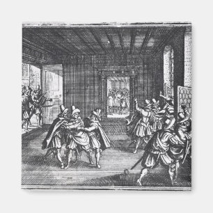 The Defenestration of Prague in 1618 Magnet