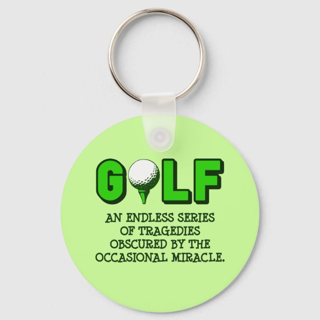 THE DEFINITION OF GOLF KEY RING (Front)