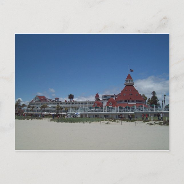 The Del Coronado Hotel Postcard (Front)