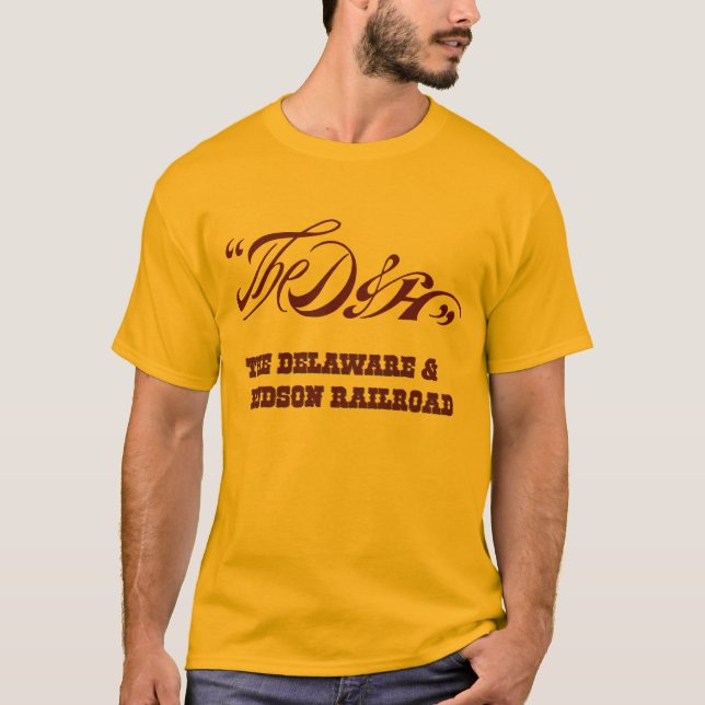 The Delaware and Hudson railroad T-Shirt (Front)