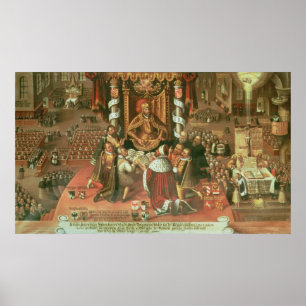 The Delivery of the Augsburg Confession Poster