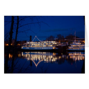 The Delta King at night - Sacramento, CA