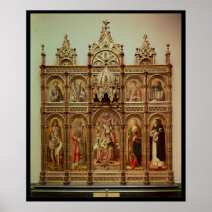 The Demidoff Altarpiece, 1476 Poster