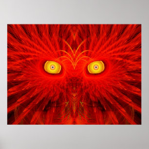 The Demon Owl Poster