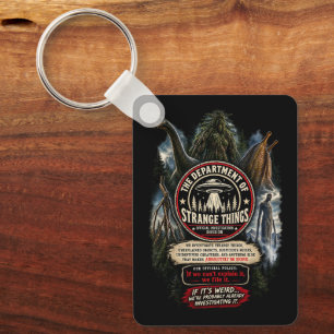 The Department of Strange Things Key Ring