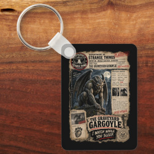 The Department of Strange Things Key Ring