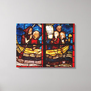 The Departure for Jerusalem Canvas Print