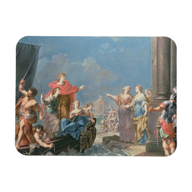 The Departure of Aeneas Magnet (Horizontal)